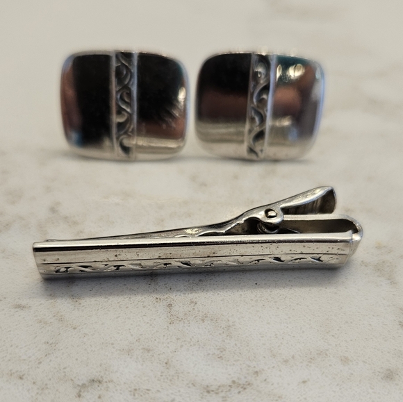 Lot of vintage cuff links - Picture 6 of 7